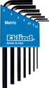 EKLIND 10507 Hex-L Key allen wrench - 7pc set Metric MM sizes 1.5-6 Short series...