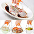 Hot Plate Gripper, Kitchen Hot Dish Bowl Plate Clip Anti Scalding Dish Plate Tongs for Microwave Toaster Oven Steamer Air Fryer Pans...