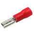 Baomain 0.11" Red Female Insulated Spade Wire Connector Electrical Crimp Terminal 18-22 AWG 2.8 x 0.5mm (200PCS)...