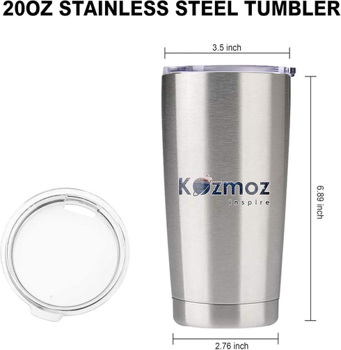 The Season for Pumpkin Spice Tumbler 20Oz - Pumpkin Halloween Tumbler 20Oz Pack 1 - Stainless Steel Travel Tumbler - Halloween Cup Gift for Men, W...