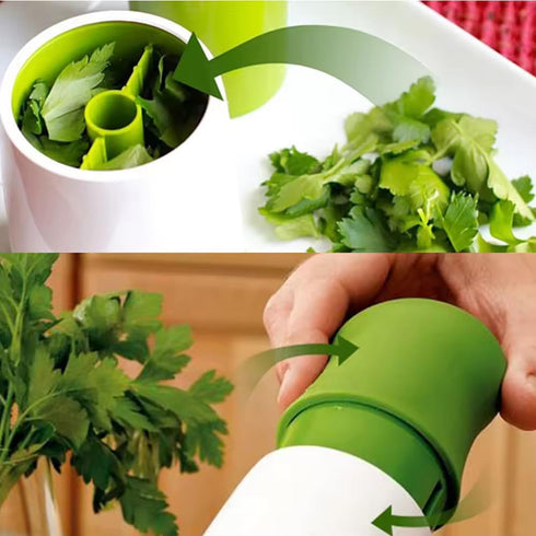 Vegetable Chopper Slicer, Parsley Shredder Chopper Fruit Vegetable Cutter Kitchen Gadgets, Vegetable Herb Spice Grinder, Cheese Slicer, Small, Gre...