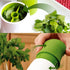 Vegetable Chopper Slicer, Parsley Shredder Chopper Fruit Vegetable Cutter Kitchen Gadgets, Vegetable Herb Spice Grinder, Cheese Slicer, Small, Gre...