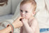 Socub Silicone Baby Teether Toy, 4 Pack BPA Free Soft Silicone Teether Bracelets for 3+Month babies, Wearable as Bracelets, Baby Chew Toy (Sage/Et...