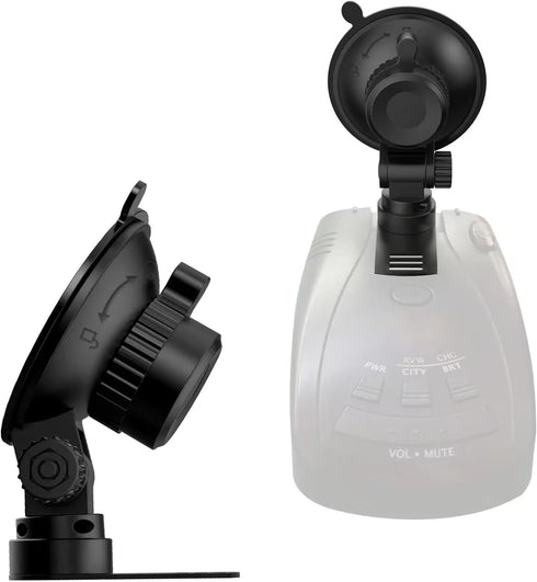 Radar Detector Mount,Car Radar mounting Bracket Suction Cup Holder,Windshield & Dashboard Radar Detector Suction Mount, for Cobra Escort Valentine...