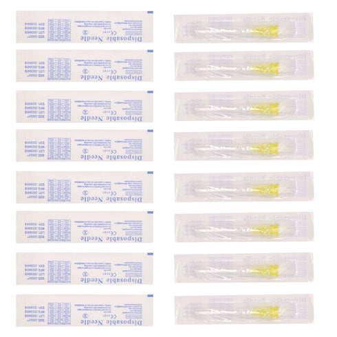 20 Gauge 1 inch Needle (100 Pack) Luer Lock Industrial Dispensing Accessories, Individual Package...