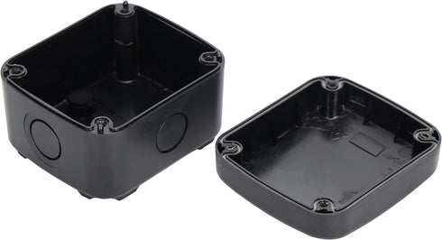IP66 Outdoor Weatherproof Universal Electronics Enclosure Project Black Junction Box 3.3"X2.9"X2.3"Small...