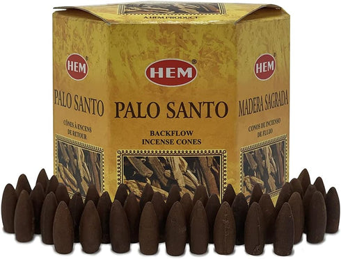 TRUMIRI Palo Santo Backflow Incense Cones For Waterfall And Mat Bundle Inciensos Aromaticos|Incienso|Inciense|Insienso...