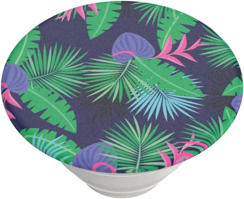 PopSockets Phone Grip with Expanding Kickstand, Plant Pattern PopGrip - Miami Nights...
