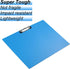 11x17 Clipboard Landscape Extra Large Clipboard Super Tough 11 x 17 Clipboards Low Profile Clip Not Fragile PP Plastic Blue Pack of 1...