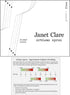 JANET CLARE "ARTISAN APRON" Sewing Pattern...