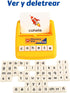 BOHS Spanish Literacy Wiz Spelling Game - Espanol Lower Case 60 Flash Cards - Preschool Language Learning Educational Toys...