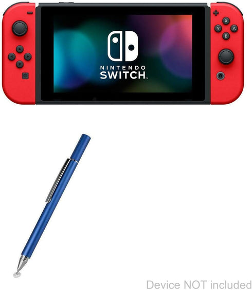 BoxWave Stylus Pen Compatible with Nintendo Switch - FineTouch Capacitive Stylus, Super Precise Stylus Pen for Nintendo Switch - Lunar Blue......