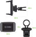 CELLET Car Cell Phone Holder Mount – Black Air Vent Phone Holder Car Stand with Adjustable Cradle for iPhone 13 Pro Max 12 11 Galaxy S21 Ultra 5G ...