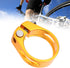 Bike Seats Post Clamp, Quick Release Ultra Light Aluminum Alloy 34.9mm Rust Proof Bike Seatpost Clamp for Most Bikes(Gold)...