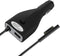 Surface Car Charger with USB Charging Port, Total 42W 12V 2.58A Power Supply, Compatible for Microsoft Surface Pro7 + Plus Pro6 Pro5~3 Surface Go ...