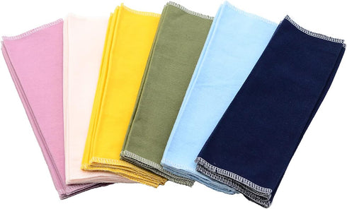Reusable Paperless Towels, Washable 100% Cotton Cloth Paperless Towels - 30 Pack 10'' X 10'' Zero Waste Reusable Napkins Eco Friendly Paperless Pa...