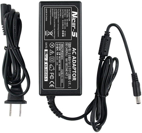 New AC DC Adapter Charger Replacement for 18V Big Blue Studio Wireless Bluetooth Speaker, Fit for Brookstone Big Blue Party Indoor-Outdoor Bluetoo...