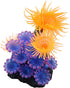 Zerodis Aquarium Simulated Sea Anemone, Lifelike Silicone Fake Coral Ornament Aquarium Decor Floating Ornament...
