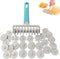 Lattice Roller Cutter, Pasta Cutter Wheel, Dough Noodle Cookie Pie Dessert Pizza Bread Pastry Crust Roller Cutters, Fondant Ribbon Cutters Wheel R...
