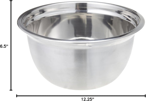 ExcelSteel 8-Quart Stainless Steel Mixing Bowl...