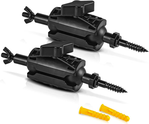 Adjustable Trail Camera Tree Mount: Game Camera Outdoor Mounting Bracket Holder with Double 360° Swivel Tilt Ball Joints, 2 Packs...