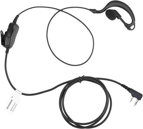 TK-2312 G Shape Single Wire Headset Surveillance Earpiece Mic Compatible with Kenwood Walkie Talkie TK-3101 TK-2312 Two Way Radio...