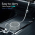 Magnetic Charging Cable,(3FT) Super Organized Charging Magnetic Absorption Nano Data Cable for Galaxy S23/S22 Ultra S21 S10E S9 Note 20 10 9 8 Pix...