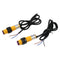 M18 Infrared Photoelectric Switch Sensor NPN NO Easy to install Detect Accurate 5M Detection Range DC 6-36V Through-Beam Photoelectric Sensors for...