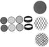 2 Soil Sieve Garden Potting Mix Sieve Stackable Sifting Pan Sand Sieves Soil Sifter Dispenser Sifting Pan Garden Riddle Sieve Garderning Tool Beac...