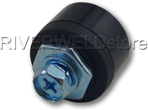 RIVERWELD TIG Welding Cable Panel Connector Socket Set DKJ10-25 & DKZ10-25 Quick Fitting Dinse-Style 200Amp 4pcs...