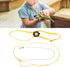 Harness Leash,Pet Harness Leash Leash Small Pets Leash Pet Tortoise Leash Walking Rope for Outdoor Walking Training (Yellow)...