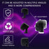4 Pcs 500W Car Speaker, TP-004A High Power Stereo Car Tweeter, Vertical Round Easy to Install Speakers for Surface Mounting on Car Truck and Boat....