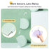 Stylish Soft Silicone Retainer Holder, Portable Night Guard Case with Vent Holes, Slim Mouth Guard Box for Travel, Small Aligner Case Compatible w...