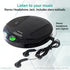 PHILCO Personal CD Player with 60 Second Anti-Shock - Portable, Compact, and Easy to Use - includes Headphones...