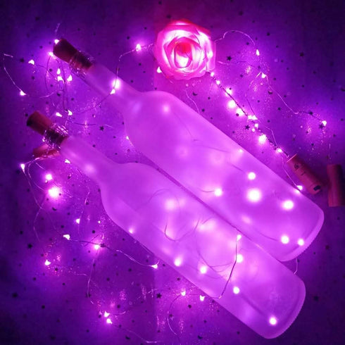 String Lights, Waterproof LED String Lights,2 Pack 20ft 60 LED Festival Decorations Crafting Battery Powered Copper Wire Starry Fairy Lights...