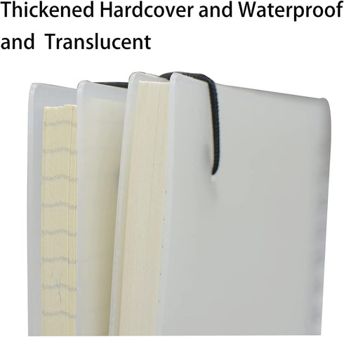 Yansanido 2 Pcs A6 Clear Graph Paper Hardcover Spiral Notebooks Journals Planner 5.7 Inch x 4.1 Inch 160 Pages (80 Sheets) Thick Paper (Grid 2 Pcs...