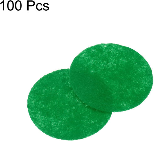 100pcs Round Felt Circles, 30mm 1-1/4" Pre Cut Felt Craft Pads Non-Woven Mini Felt Fabric Circles for DIY Sewing Handcraft Cut Projects Craft Fini...