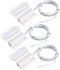 uxcell Surface Mount Wired NC Door Sensor Alarm Magnetic Reed Switch White MC-38...