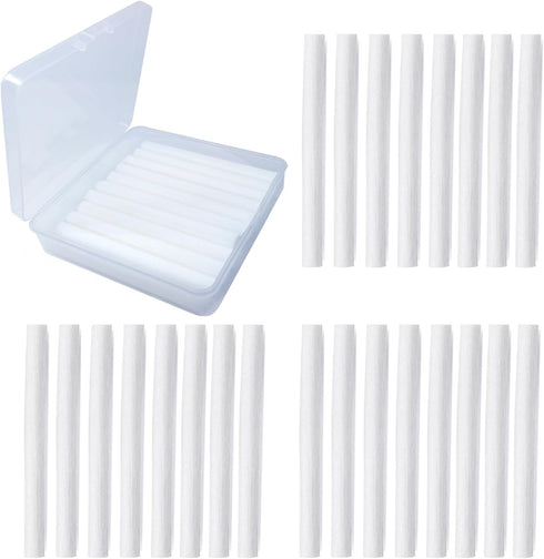 24PCS Humidifier Filters Sticks 3.14'' Replacements Cotton Stick Small Humidifier Filter Stick for INVODA Volcano Mini Cool Mist Humidifiers (24 P...