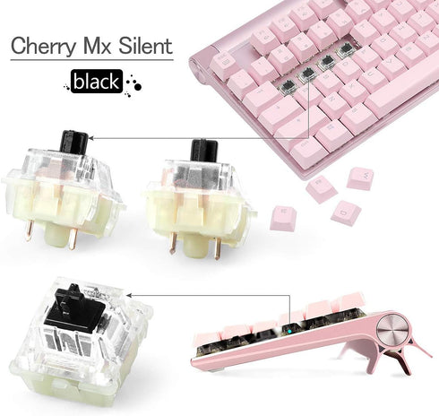 Wholesales Authentic RGB Cherry Switch, Cherry Mx Switches, Keycap, Keyswitches Keymodule Mechanical Keyboard Switches Replacement (10 pcs, Black ...
