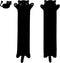 Long Plush 27.5in Black Cat Toy Kids Plush Toy Pillow Hugging Pillow Cute Plush Cat Stuffed Animal Toy Gift for Kids(Black, 70cm/27.5in)...