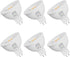 MR16 LED Bulb 5W, 35W to 50W Halogen Equivalent, 12V Low Voltage Spotlights with Long Lifespan for Landscape, Accent, Recessed, Track Lights, GU5....
