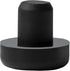 Swivel Rocker Chair 1/2" Nylon Stem Bumper Outdoor Furniture Floor Protector Feet - 25 Pack - Black...