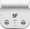 Detachable Pet Dog Grooming Clipper Blades,Compatible with Andis Size-5F Cut Length (6.3mm),Compatible with Oster A5,Wahl KM Series Clippers...
