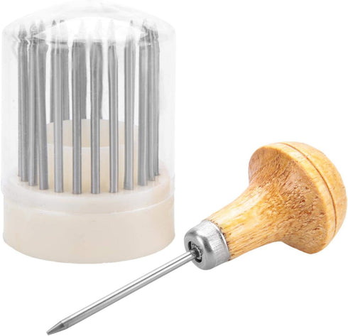 ZJchao Jewelry Making Supplies Kit,25Pc Handmade Setting Beading Grain Jewelry Tools, Professional Jewelry Setting Graver,Diamond Stone Beards Set...