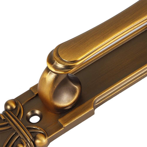 Yosoo Cabinet Door Handle, 2Pcs/Set European Style Antique Zinc Alloy Door Pull Handle Cabinet Hardware Accessory...