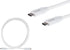 StarTech.com USB C to USB C Cable - 6 ft / 2m - 5A PD - M/M - White - USB 2.0 - USB-IF Certified - USB Type C Cable - USB C Charging Cable (USB2C5...