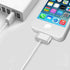 DV USB Sync and Charging Data Cable Compatible with iPhone 4/4s, 3G/3GS, iPad 1/2/3, 30-Pin Cables Charger Lead - 1M White...