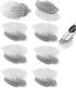 Dish Cleaning Soap Dispensing Brush Refills for OXO Dish Brush - 8 Pack Brush Head Replacement for Scrubber (Grey)...