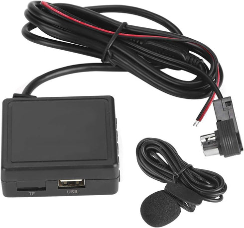 KIMISS Bluetooth Module, Car AUX Adapter USB 3.5mm Plug Music Receiver Cable Fit for JVC Alpine CD KSU58 PD100 U57 U29?19?...